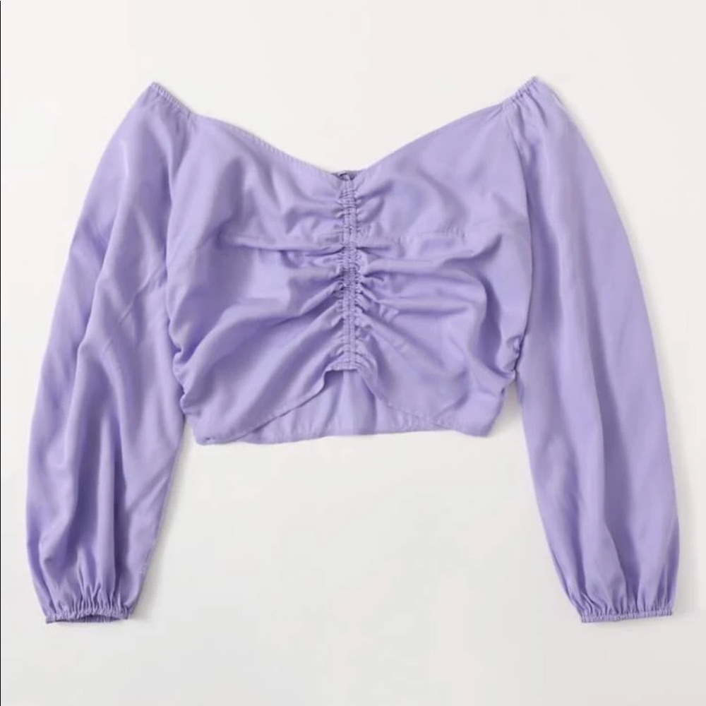 Purple blouse